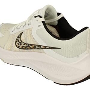 Nike Womens Zoom Winflo 8 PRM Running Trainers DA3056 Sneakers Shoes (UK 6 US 8.5 EU 40, White Black Wheat 100)