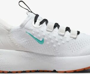 Nike WMNS React Escape Run Flyknit, Road Running Shoes (DC4269-004) White, Size: 7