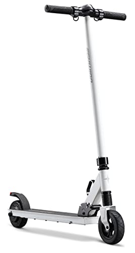 Schwinn Tone 3 Mens and Womens Electric Scooter, Fits Youth/Adult Riders Ages 13+, Max Rider Weight 175lbs, Max Speed of 15MPH, Lightweight, Folding, Locking Aluminum Frame, White