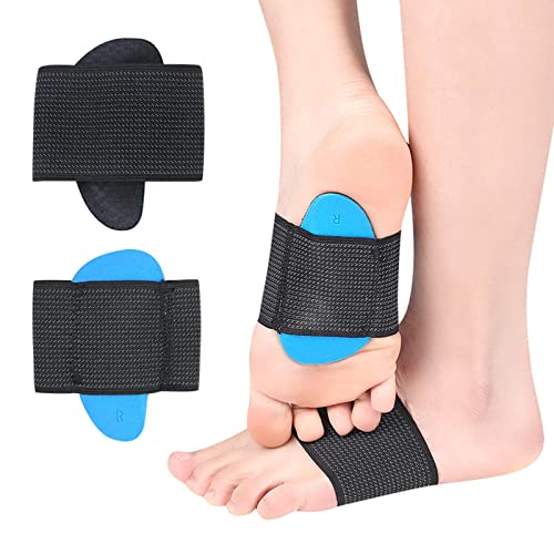 Connfiton Copper Arch Support, Arch Pain Relief Plus Support, Foot Arch Support/Sleeves- Plantar Fasciitis Relief, Foot Care, Heel Spurs, Feet Pain Relief,Flat Feet.(1 Pair Black - Unisex One Size)