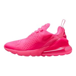 nike womens air max 270 casual running shoes hyper pink/hyper pink-white fd0293-600 8.5