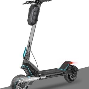 Electric Scooter Adults 30 MPH, Powerful 1200W Motor Foldable Kick Scooter Up to 28-37 Miles, 10" Tires Sports Scooter Commuting Electric Scooter, Double Shock Absorption and HD LCD Touch