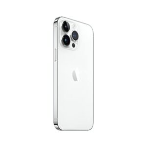 Apple iPhone 14 Pro Max, 256GB, Silver - Unlocked (Renewed)