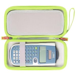 mchoi hard carrying case fits for texas instruments ti-30xs / ti-36x pro/ti-34 multiview scientific calculator, case only