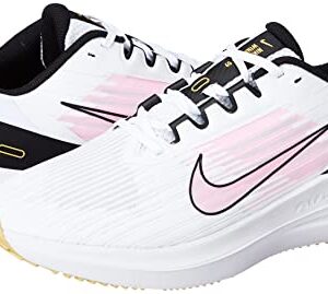 Nike Women's Zoom Winflo 8 PRM Running Trainers Da3056 Shoes, White/Pink Spell-black, 8.5