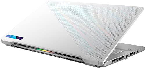 ASUS ROG Zephyrus Gaming Laptop 2023 Newest, 15.6" FHD 144HZ Display, AMD Ryzen 7 5800HS, NVIDIA GeForce RTX 3060 Graphics, 40GB RAM, 2TB SSD, Bluetooth, Wifi6, Windows 11 Home, White
