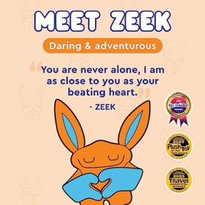 Bumpas Weighted Plush Toy – Cute Cuddle Pal, Zeek