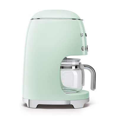 Smeg 50's Retro Drip Coffee Maker w/Extra Carafe, Pastel Green