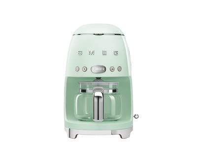 Smeg 50's Retro Drip Coffee Maker w/Extra Carafe, Pastel Green