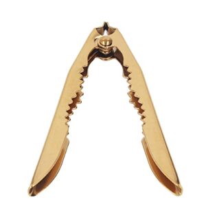 Crab Cracker,Nutcracker,Chestnut Clip,Stainless Steel Gold Nut Cracker Tool,Non Slip Robust Metal Chestnut Walnut Opener Clip For Kitchen,Home Supplies