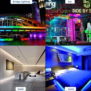 Falliget Light Controller with APP Music Sync and IR Remote Included with 12V3A Power Adapter for LED Module Pixel Strip Light APP Button IR Remote Control Led Lights Strip to Bluetooth Connection