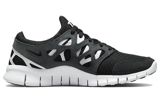 Nike Free Run 2 Womens Black/White-Off Noir Size 8