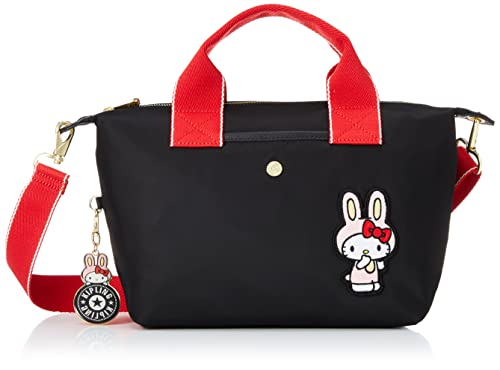 Kipling KI31097KB Official Kipling X Hello KITTY KALA MINI Rabbit, Black