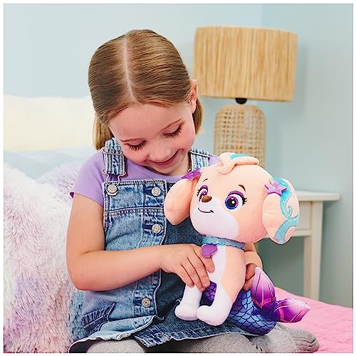 GUND PAW Patrol Coral Mer-Pup Plush, Official Toy from The Hit Pre-School Show, Stuffed Animal for Ages 1 and Up, 9”