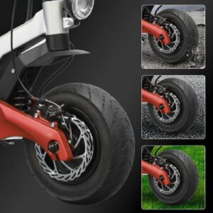 Varla Eagle One Pro Electric Scooter, Dual 1000W Motor, Up to 45 Miles Range, 45 MPH, 60V 27Ah Lithium-ion Battery, 11" Tires, Dual Hydraulic Brake Plus ABS System, Dual Suspension E-Scooter