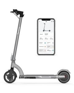 5th wheel m1 electric scooter - 13.7 miles range & 15.5 mph, 500w peak motor, 8" inner-support tires, triple braking system, foldable electric scooter for adults and teens, if design award winner