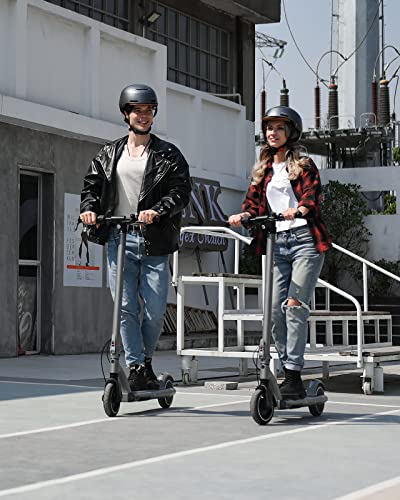 5TH WHEEL M1 Electric Scooter - 13.7 Miles Range & 15.5 MPH, 500W Peak Motor, 8" Inner-Support Tires, Triple Braking System, Foldable Electric Scooter for Adults and Teens, iF Design Award Winner