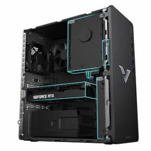 HP Victus Gaming Desktop - AMD Ryzen 7 5700G - Radeon RX 6600XT 32GB DDR4-3200MHz SDRAM 512GB PCIe® NVMe™ M.2 Solid State Drive