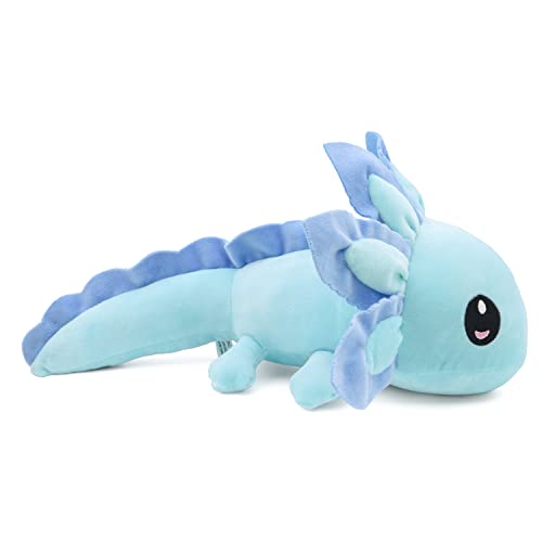 Axolotl Plush Toy,Soft Cute Axolotl Stuffed Animal Salamander Axolotl Plush Doll Gifts for Boys Girls (Blue)