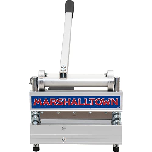 Marshalltown Ultra-Lite Flooring Cutter 9", Cuts Vinyl Plank, Laminate, Engineered Hardwood, Siding, and More - Honing Stone Included, Made in The USA