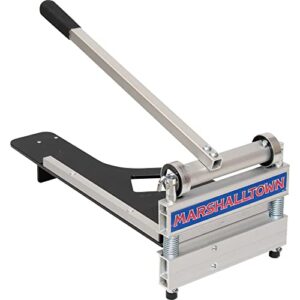 Marshalltown Ultra-Lite Flooring Cutter 9", Cuts Vinyl Plank, Laminate, Engineered Hardwood, Siding, and More - Honing Stone Included, Made in The USA