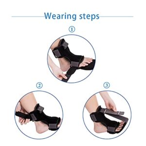 Plantar Fasciitis Brace, Night Splint For Plantar Fascitis, Night Splint Foot Brace Foot Drop Support Corrector For Heel Spur Arch Ankle Pain For Men Women (S), plantar fasciitis relief plantar n