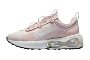 nike air max 2021 womens running trainers da1923 sneakers shoes (uk 8.5 us 11 eu 43, barely rose white 600)