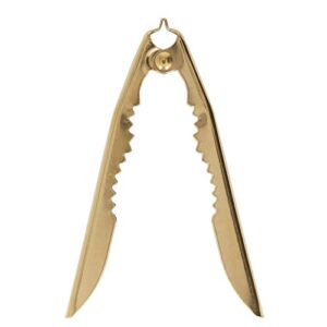 Gold Crab Cracker Lobster Crackers Non Slip Robust Stainless Steel Nutcracker Chestnut Walnut Opener Clip for Kitchen