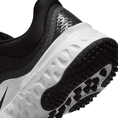 Nike Women's Alpha Huarache Elite 4 Fastpitch Turf Shoes Black | White Size 9.5 Medium