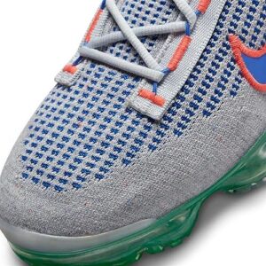 Nike Men's Air Vapormax 2021 Flyknit Shoes, Wolf Grey/Medium Blue, 10