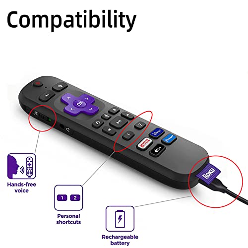 Silicone Cover for Roku Ultra 2022 Remote Roku Voice Remote Pro Silicone Remote Case, Shockproof Durable Silicone Cover with Lanyard (Mint)