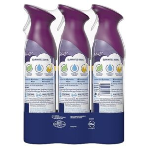 Febreze Air Fresheners, Room Spray Air Freshener, Bathroom Spray, Mountain Scent Air Effects, 8.8 oz. Can, Pack of 3