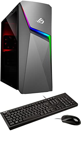 ASUS ROG Strix G10DK Gaming Desktop PC (AMD Ryzen 7 5700G 8-Core, 16GB RAM, 2TB PCIe SSD + 2TB HDD (3.5), GeForce RTX 3060 12GB, RJ-45, AC WiFi, BT 5.1, 3 Display Port, Win 11 Home) (Renewed)