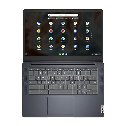 Lenovo IdeaPad 3 Chrome 14M836 14" HD Chromebook MediaTek MT8183 4GB RAM 64GB eMMC 5.1 microSD Card Reader Abyss Blue Chrome OS (Renewed)