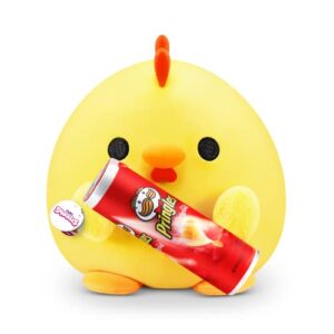 snackles (pringles) chicken super sized 14 inch plush by zuru, ultra soft plush, collectible plush with real licensed brands, stuffed animal
