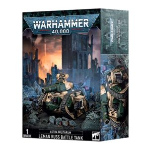 games workshop warhammer 40k: astra militarum - leman russ battle tank (47-06)