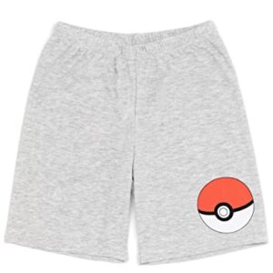 Pokemon Boys 2 Pack Pyjamas Kids Pikachu Bulbasaur Charmander Squirtle T-Shirts Shorts Set Sleepwear Multicolor