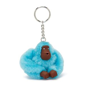 Kipling Sven Small Monkey Keychain Sea Blue