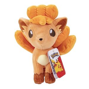 pokémon vulpix 8" plush - officially licensed - quality & soft stuffed animal toy - add vulpix to your collection! - great gift for kids & fans of pokemon