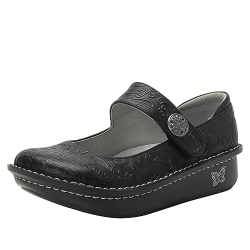 Alegria Women Paloma Night N Gale Comfort Leather Mary Jane Shoes 8-8.5 M US