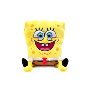 youtooz spongebob sit plush 9" inch collectible, official licensed soft spongebob sit plushie from spongebob squarepants by youtooz plush collection