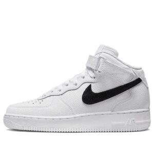 nike women's air force 1 '07 mid - size 8.5 us - white/black