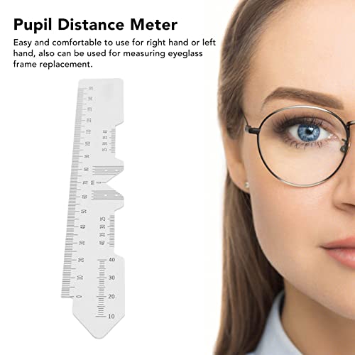 5pcs Ophthalmic PD Ruler Pupil Distance Measuring Ruler Clear Data Marking Smoothing Edges Pupillary Distance Ruler for Hospitals