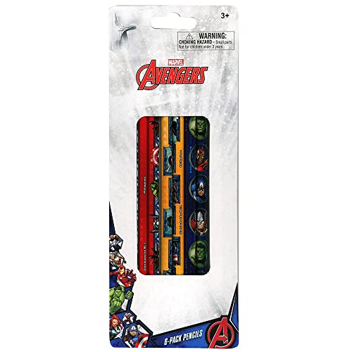 Marvel Avengers School Supplies Set - Avengers Stationery Bundle with Avengers Pencil Case, Avengers Pencils, Erasers, Stickers, More | Marvel School Supplies for Boys