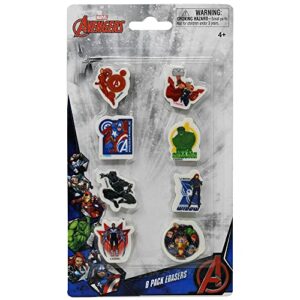 Marvel Avengers School Supplies Set - Avengers Stationery Bundle with Avengers Pencil Case, Avengers Pencils, Erasers, Stickers, More | Marvel School Supplies for Boys