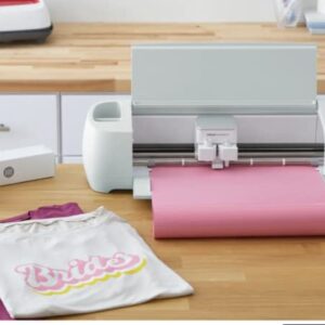 Cricut Explore 3 Machine with Mini Easy Press, Tool Kit and Iron-On Vinyl Bundle - Cutting Machine and Heat Press, Beginner HTV Set for DIY Projects and Sublimation for Home Decor and Custom Apparel