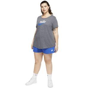 Nike Women's Sportswear Club Fleece Shorts (as1, Alpha, 3X, Plus, Regular, Game Royal)