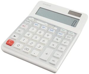 casio de-12e 12-digit ergonomic business desktop calculator