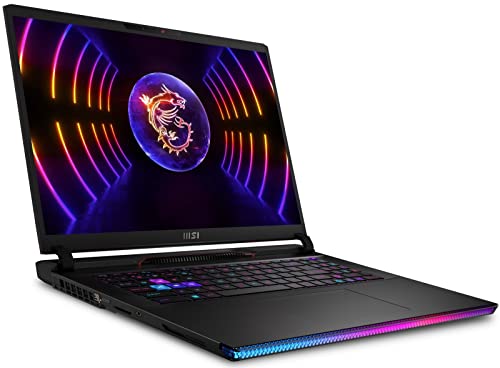 EXCaliberPC 2023 MSI Raider GE78 HX 13VH-080US (i9-13980HX, 64GB RAM, 2TB NVMe SSD, RTX 4080 12GB, 17" QHD+ 240Hz, Windows 11 Pro) Gaming Laptop