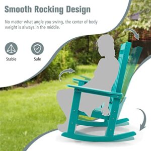 PDGJG 2 Piece Patio Rocker Rocker High Back